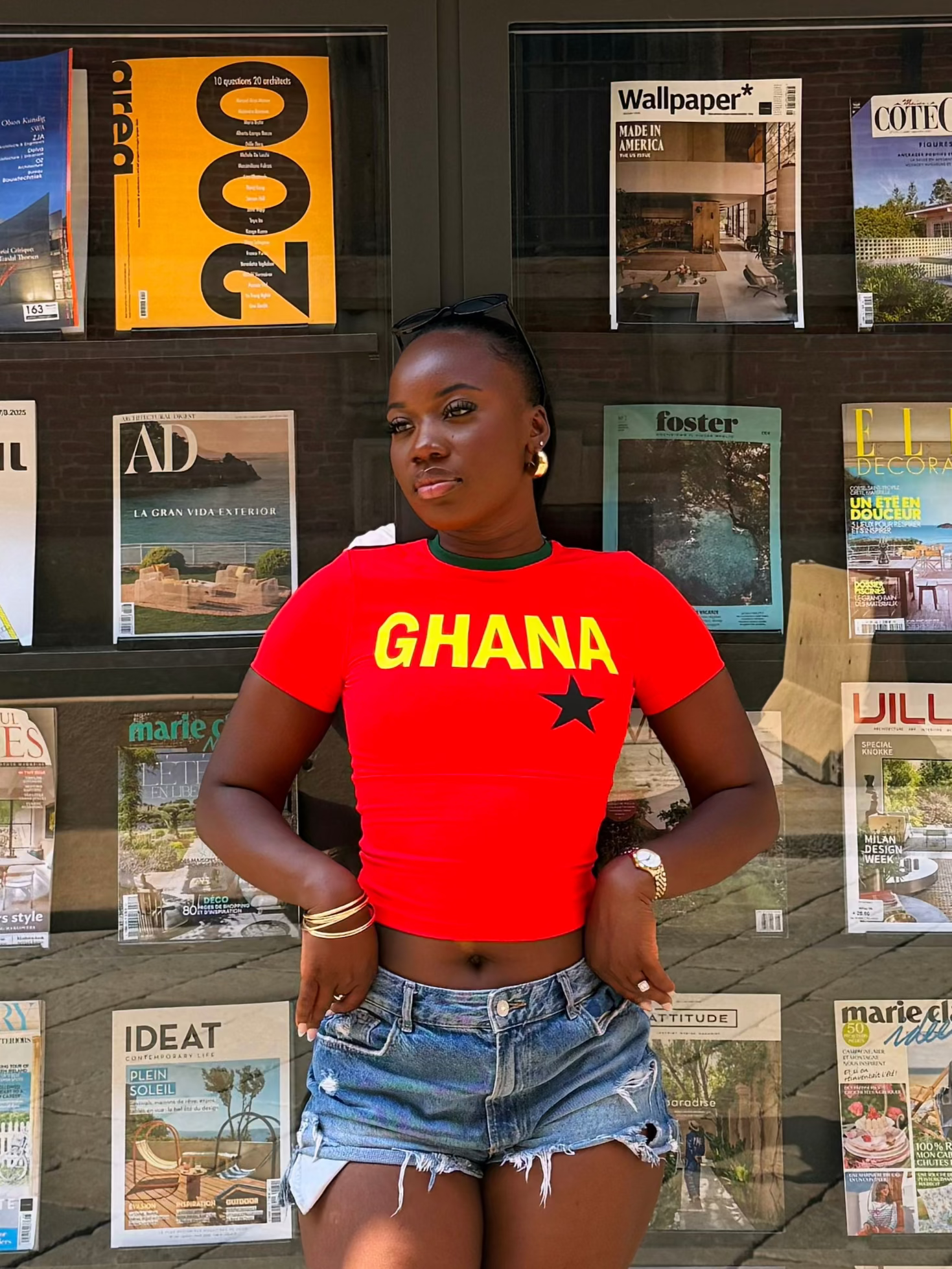 Ghana 'Black Star' Sport Top